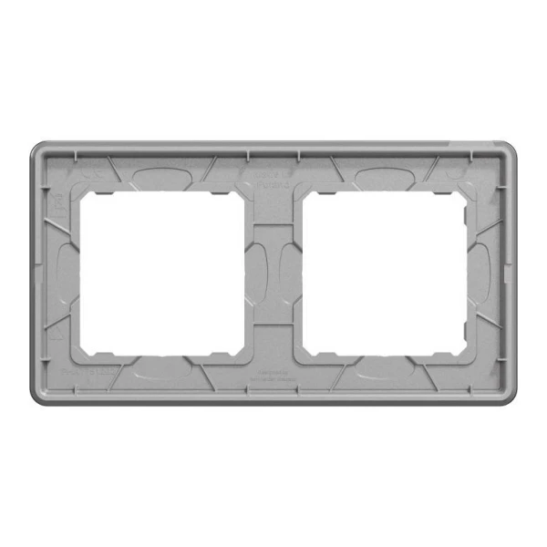 Рамка 2-постова Sedna Design SDD361802, колір - чорне скло IP20 Schneider Electric - Фото 7