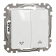 Вимикач для жалюзі Sedna Design SDD111104, колір - білий IP20 Schneider Electric