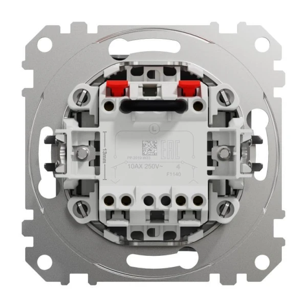 Вимикач для жалюзі Sedna Design SDD113104, колір - алюміній IP20 Schneider Electric - Фото 4