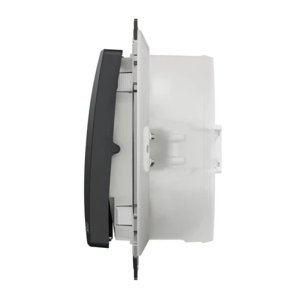 Одноклавішний перемикач Sedna Design SDD214106, колір - чорний IP44 Schneider Electric - Фото 6