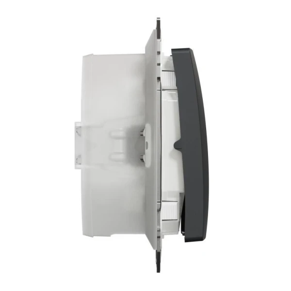 Одноклавішний перемикач Sedna Design SDD214106, колір - чорний IP44 Schneider Electric - Фото 5