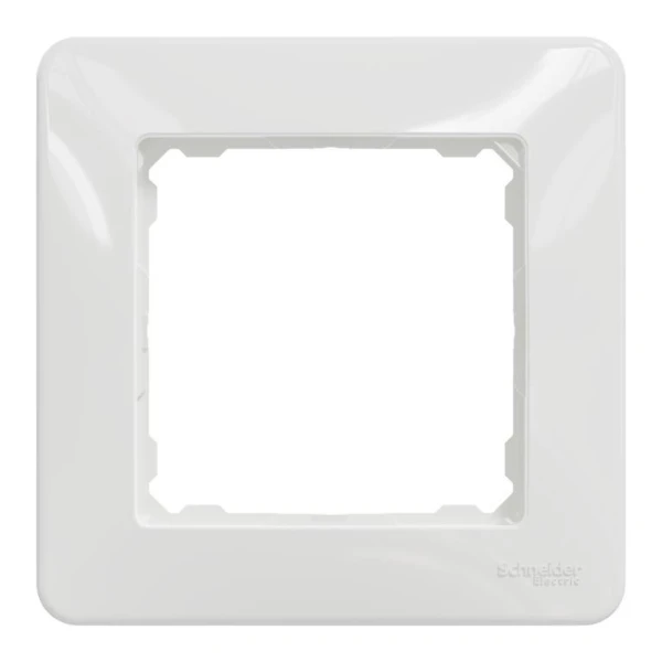 Рамка 1-постова Sedna Design SDD311801, колір - білий IP20 Schneider Electric - Фото 1