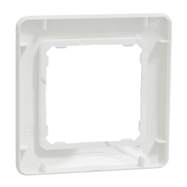 Рамка 1-постова Sedna Design SDD311801, колір - білий IP20 Schneider Electric - Фото 3