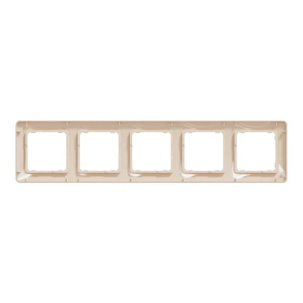 Рамка 5-постова Sedna Design SDD312805, колір - бежевий IP20 Schneider Electric - Фото 1