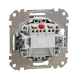 Двоклавішний вимикач Sedna Design SDD113105, колір - алюміній IP20 Schneider Electric
