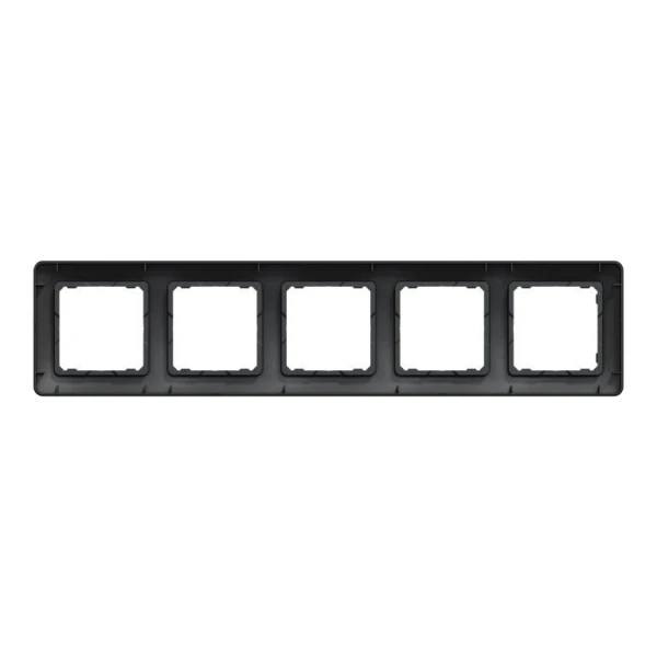 Рамка 5-постова Sedna Design SDD314805, колір - чорний IP20 Schneider Electric - Фото 4