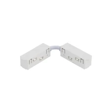 Nowodvorski LVM STRAIGHT CONDUCTIVE MODULE білий 11628. З'єднувач прямий