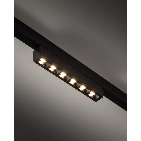 Магнітний трековий світильник Nowodvorski NANO-LVM FOCUS OUT LED 5Вт 3000К чорний 11718 - Фото 3