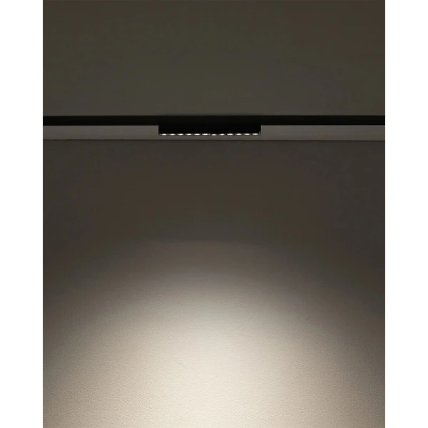 Магнітний трековий світильник Nowodvorski NANO-LVM FOCUS OUT LED 10Вт 3000К чорний 11720 - Фото 2