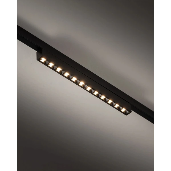 Магнітний трековий світильник Nowodvorski NANO-LVM FOCUS OUT LED 10Вт 3000К чорний 11720 - Фото 3