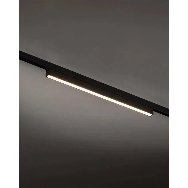 Магнітний трековий світильник Nowodvorski NANO-LVM LINE OUT LED 10Вт 3000К чорний 11743 - Фото 3