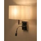 Настінне бра Nowodvorski HOTEL MOOD E27+LED 4000К світло-бежевий 11785