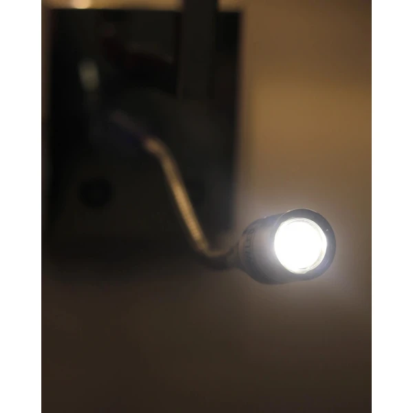 Настінне бра Nowodvorski HOTEL MOOD E27+LED 4000К сірий 11793 - Фото 5