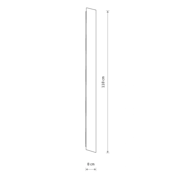 Настінне бра Nowodvorski COMMA LED M 25Вт 3000К білий 11883 - Фото 11