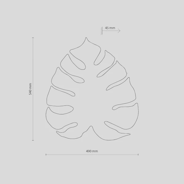 Бра TK Lighting MONSTERA G9 чорний 5916 - Фото 2