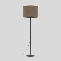 TK Lighting EARTH E27 чорний 16013. Торшер