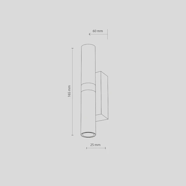 Підсвітка стіни TK Lighting LAGOS G9 чорний 10184 - Фото 2