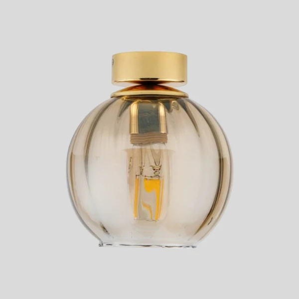 Світильник стельовий TK Lighting DEVI E27 золотий 4741 - Фото 9