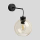 Бра TK Lighting CUBUS E27 чорний 4135