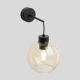 Бра TK Lighting CUBUS E27 чорний 4135
