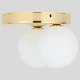 Світильник стельовий TK Lighting BIANCA G9 золотий 4696