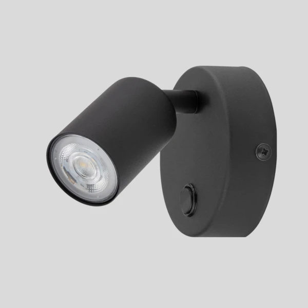 Настінний світильник TK Lighting TOP GU10 чорний 4415 - Фото 1