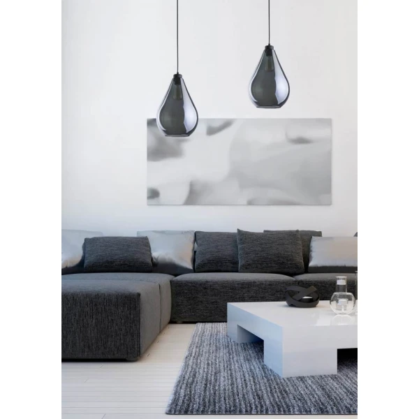 Підвісний світильник TK Lighting FUENTE E27 чорний 2326 - Фото 6