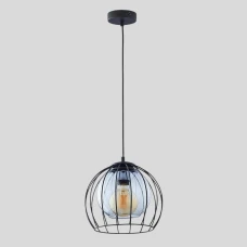 TK Lighting UNIVERSO E27 чорний 3154. Світильник підвісний