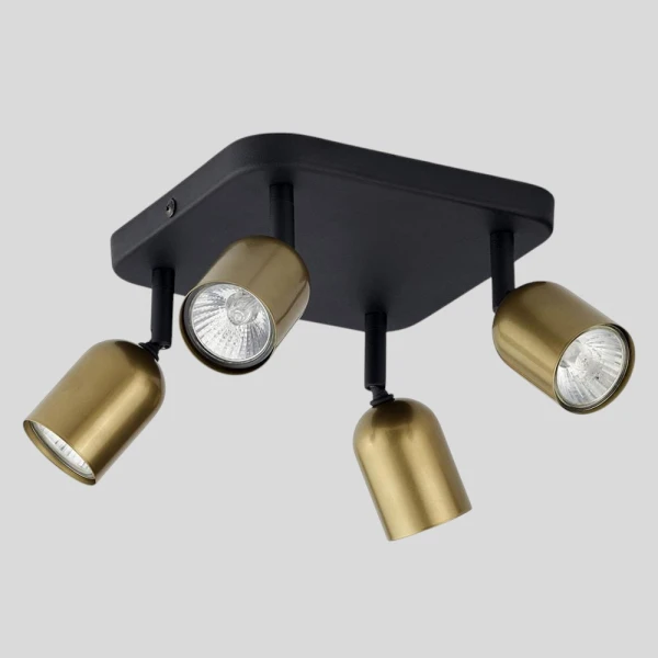 Світильник спот TK Lighting TOP GU10 чорний 3307 - Фото 1