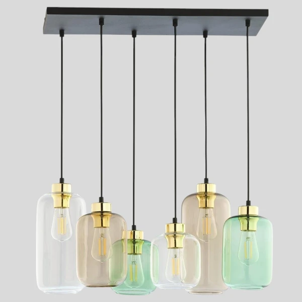 Підвісний світильник TK Lighting MARCO E27 чорний 3328 - Фото 1