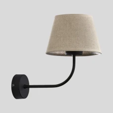 TK Lighting CHICAGO E27 чорний 4186. Бра