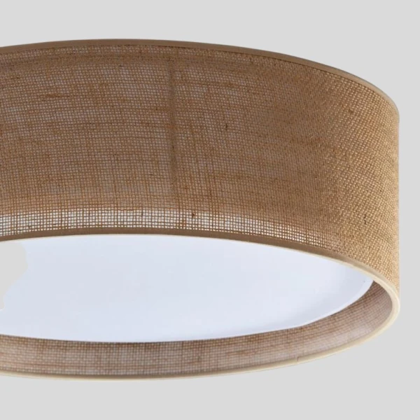 Світильник стельовий TK Lighting JUTA E27 білий 6584 - Фото 3