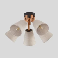 TK Lighting VAIO E27 чорний 575. Люстра пристельова