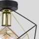 Світильник стельовий TK Lighting ALAMBRE E27 чорний 2702