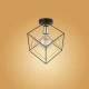 Світильник стельовий TK Lighting ALAMBRE E27 чорний 2702