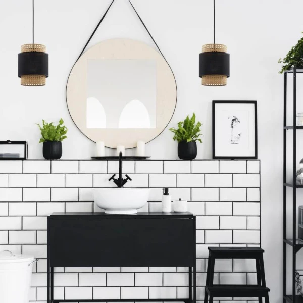 Підвісний світильник TK Lighting BOHO E27 чорний 6540 - Фото 4