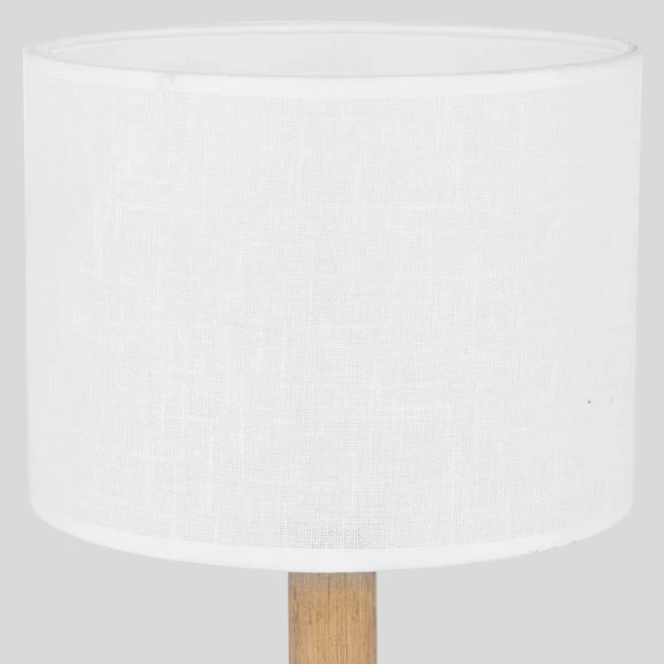 Настільна лампа TK Lighting DEVA E27 білий 5217 - Фото 3