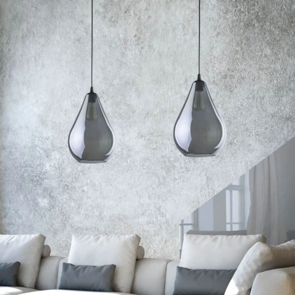 Підвісний світильник TK Lighting FUENTE E27 чорний 2326 - Фото 5