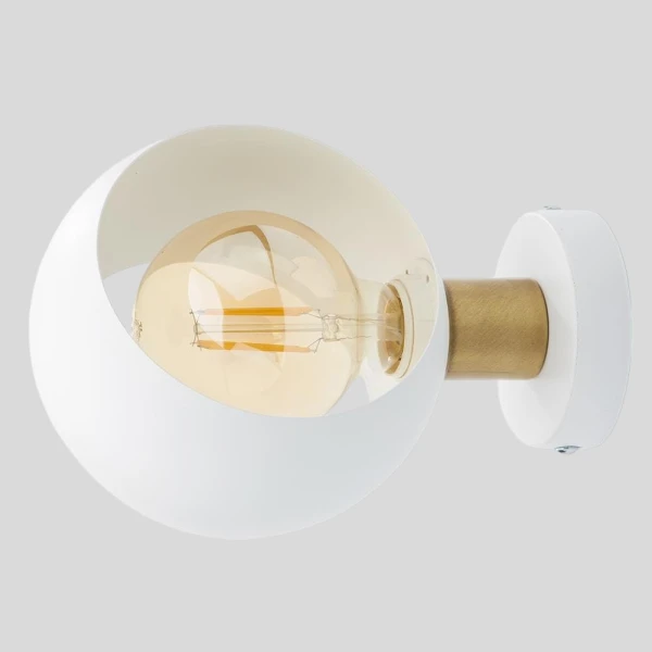 Бра TK Lighting CYKLOP E27 білий 2745