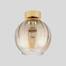 TK Lighting DEVI E27 золотий 4741. Стельовий світильник