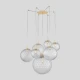Підвісна люстра TK Lighting CADIX G9 золотий 4608