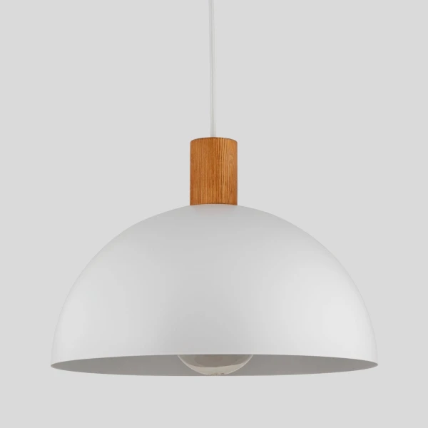 Підвісний світильник TK Lighting OSLO E27 білий 4851 - Фото 7