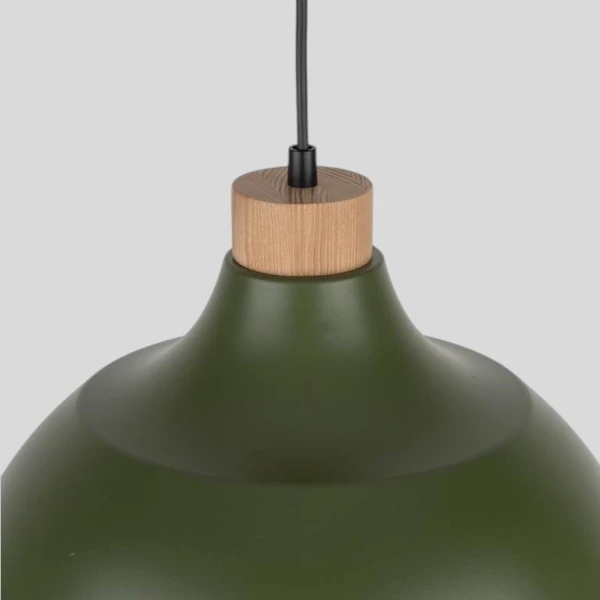 Підвісний світильник TK Lighting CAP E27 чорний 5665 - Фото 5