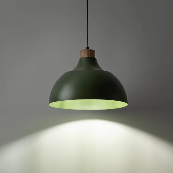 Підвісний світильник TK Lighting CAP E27 чорний 5665 - Фото 4
