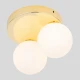 Світильник стельовий TK Lighting BIANCA G9 золотий 4696