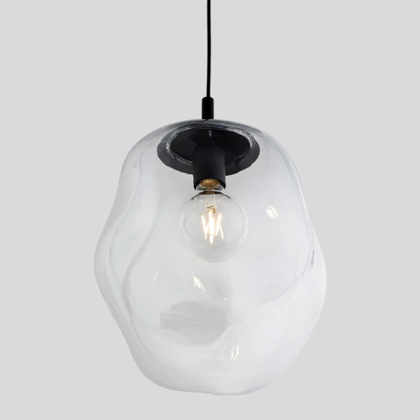 Підвісний світильник TK Lighting SOL E27 сірий-блискучий (хром) - Фото 3