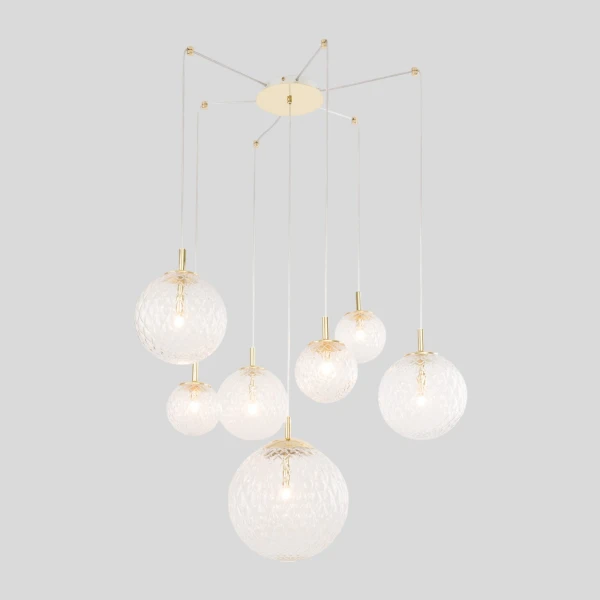 Підвісна люстра TK Lighting CADIX G9 золотий 4608 - Фото 7