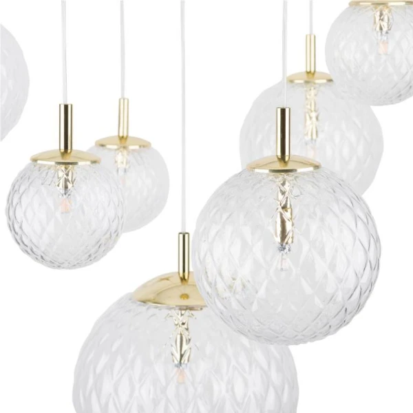 Підвісна люстра TK Lighting CADIX G9 золотий 4608 - Фото 8