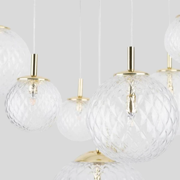 Підвісна люстра TK Lighting CADIX G9 золотий 4608 - Фото 9