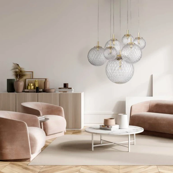 Підвісна люстра TK Lighting CADIX G9 золотий 4608 - Фото 6
